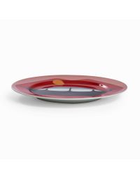 Seletti Studio Job Blow Porcelain Mouth Dinner Plate