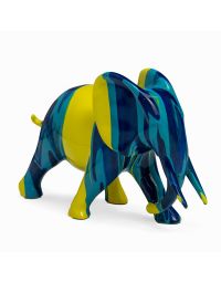 Abstract Elephant Figurine