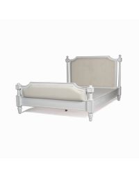 Sheraton White Double Bed Frame