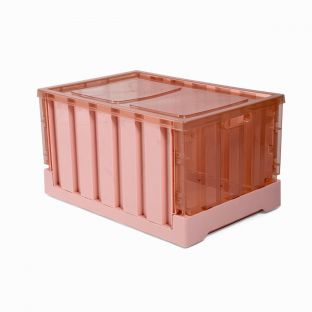 Stak Pink Plastic Crate 