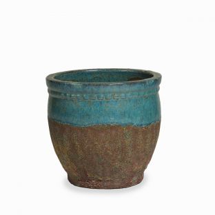 Avalonia Glazed Ceramic Plant Pot