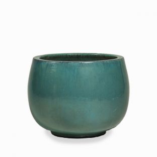 Sulawesi Glazed Ceramic Plant Pot