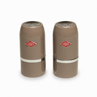 WESCO Salt and Pepper Shaker (Set of 2)-Taupe 