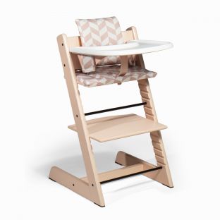 Leif Baby High Chair Pink