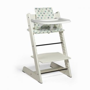 Leif Baby High Chair White