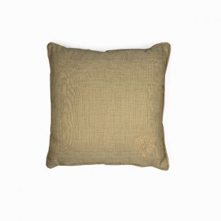 Embroidery Gold in Beige Pillow