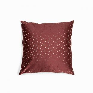 Red & Gold Star Pillow Line-square S