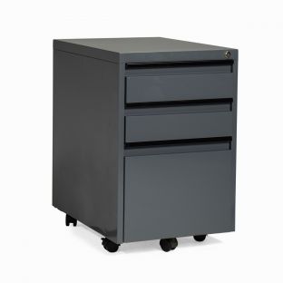 OAPC Gray Mobile Pedestal (Letter Size)