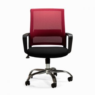 KAS Red Swivel Chair