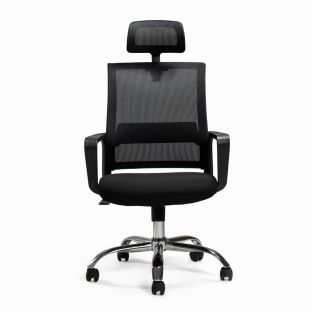 KAS Plus Black Swivel Office Chair