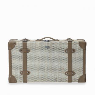 Orient Suitcase White Wash Rattan