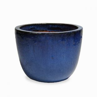 Cerulea Glazed Ceramic Plant Pot
