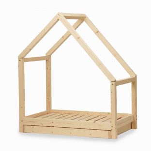 Lukka Kids House Wooden Bed Frame (Crib Size)