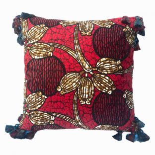 Red Fiesta Pillow Cover