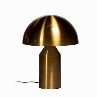 Manzu Bedside Table Lamp Shade (Gold)