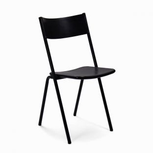 Stackable Metal Sheet Chair