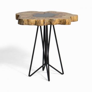 Maye Wooden Side Table
