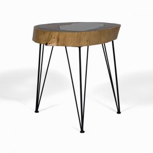 Imani Wooden Side Table