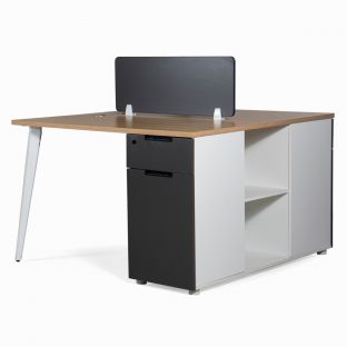 SF183-2 Seater Workstation
