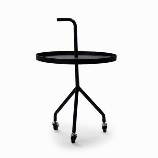 Movable Round Side Table