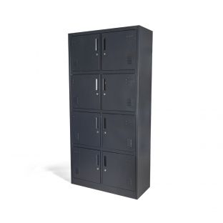 8-Door Helmet Sized Locker