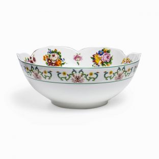 Seletti Hybrid Zaira Porcelain Salad Bowl