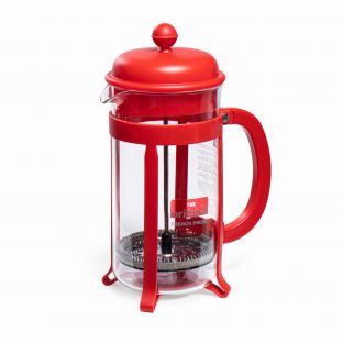 Bodum Java Red French Press Coffee Maker (8-cup)-M