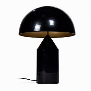 Manzu Bedside Table Lamp Shade (Black)
