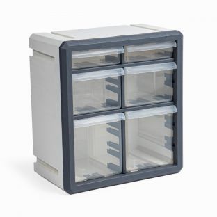 Qubit Hexa Cube Plastic Organizer Box