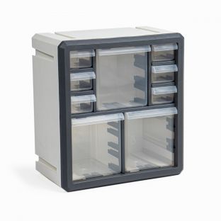 Qubit Nona Cube Plastic Organizer Box