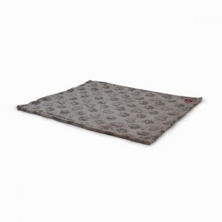 Mr. Chuck Small Pet Blanket with Paw Print