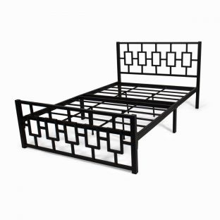 Thor Metal Bed Frame 54x75in