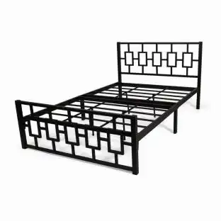 Thor Metal Bed Frame 54x75in