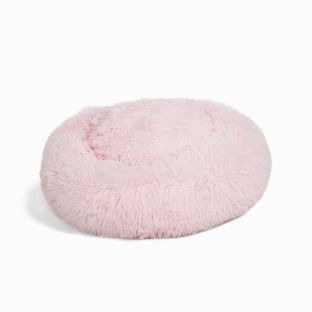 Mr. Chuck Snuggly Small Dog Bed Pink