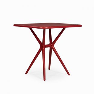 Red Monoblock Alba Table