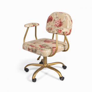 Arko Series Swivel Floral Chair