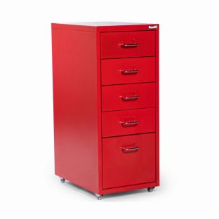 Audrey Stage 5-Layer Steel Filing Cabinet