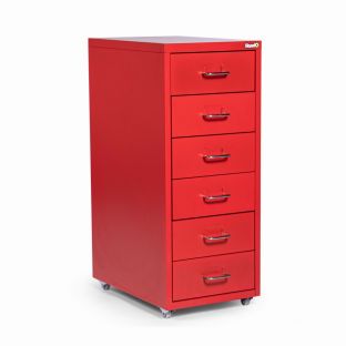 Audrey Stage 6-Layer Steel Filing Cabinet