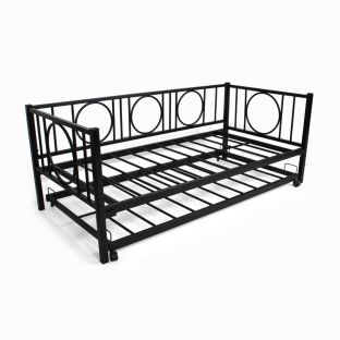 Brody Metal Daybed with Pullout 36x75in