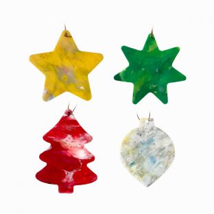 Christmas Ornament Bundle (Set of 4)