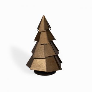 Metal Christmas Tree Medium Miniature Decor