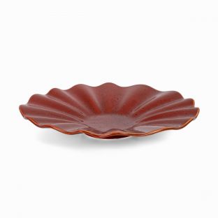 Coral Wave Plate 10"