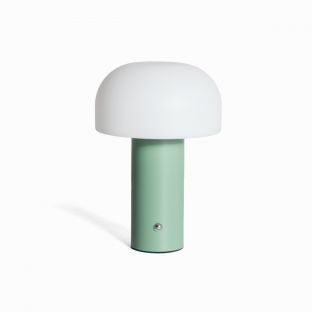 Square Green Mushroom Lamp