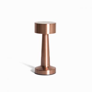 Metallic Rose Gold Table Lamp