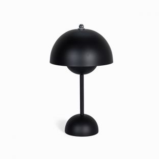 Classic Black Mushroom Lamp