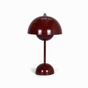 Classic Red Mushroom Lamp