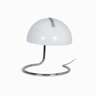 White Dome Table Lamp