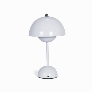 Classic White Mushroom Lamp