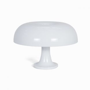 Retro White Mushroom Lamp