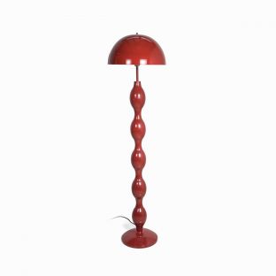 Wavy Red Mushroom Floor Lamp